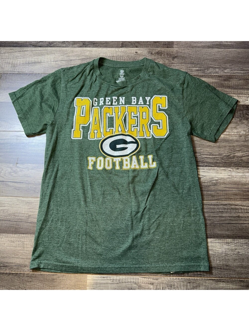 Green Bay Packers NFL Team Apparel Men’s Medium Green T-Shirt Football Tee